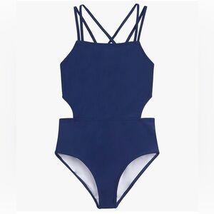 Kanu Surf Kids One Piece in Deep Blue size 10
